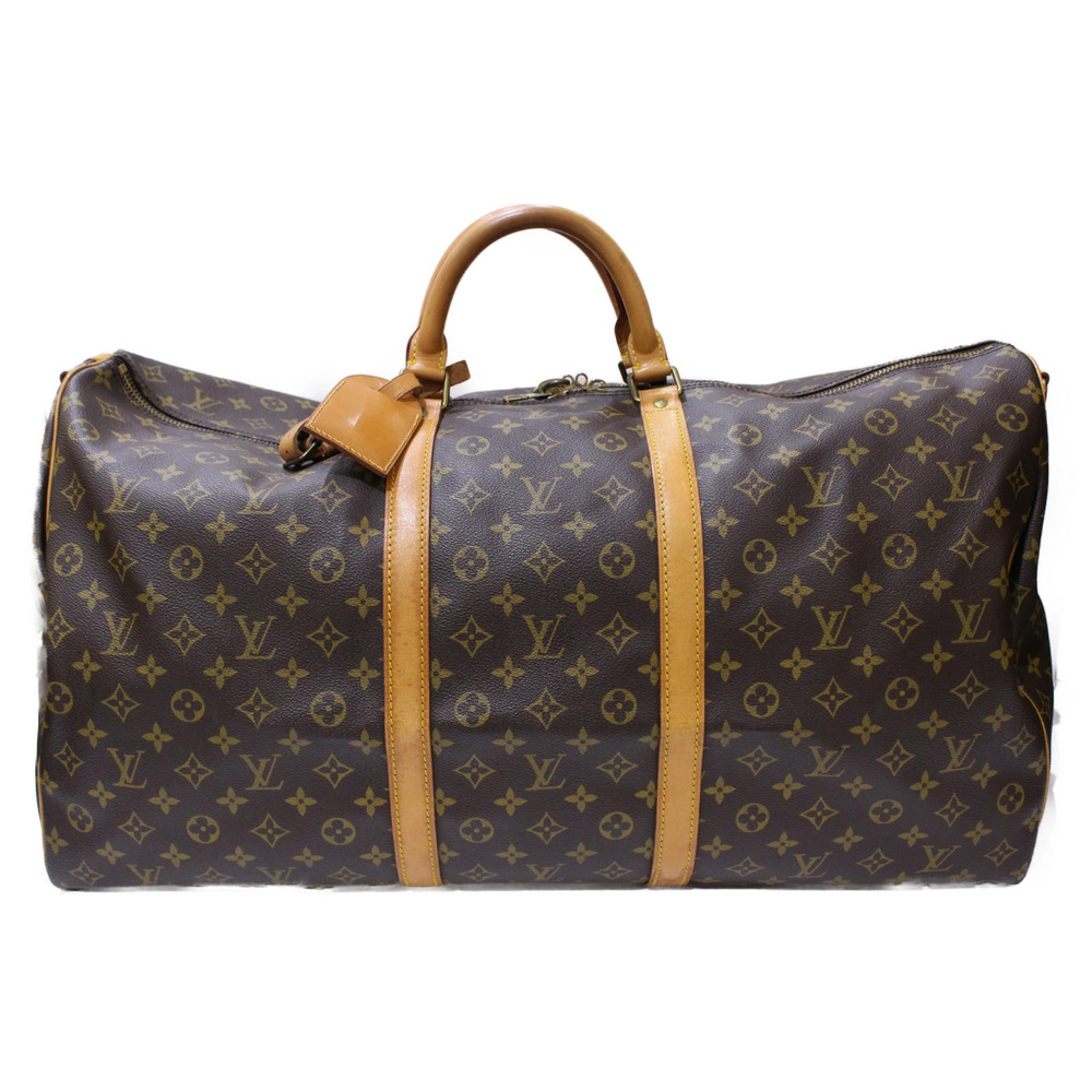 LOUIS VUITTON Keepall Bandoulire Monogram Boston Bag Travel Shoulder Strap